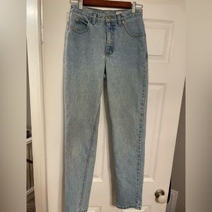 Vintage Calvin Klein high waisted “mom jeans” union made in the USA- Size 6